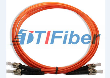 ST/PC - ST/PC Multinode 50/125 da fibra ótica revestimento da laranja do cabo de ligação em ponte LSZH
