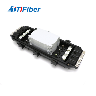 Fechamento 12 da tala da fibra ótica de FTTH FTTX 24 48 96 144 tipo horizontal de 288 núcleos