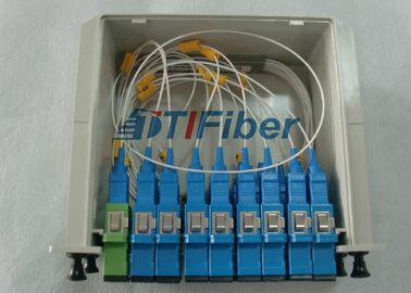 caixa do divisor da fibra ótica do PLC de 1x8 1x16, FC/SC/LC/ST, PC/UPC/APC