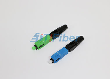 O cabo de fibra ótica do fio de gota Singlemode do SC/PC do conector da fibra ótica jejua conectores