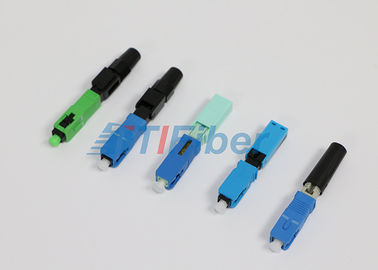 O cabo de fibra ótica do fio de gota Singlemode do SC/PC do conector da fibra ótica jejua conectores
