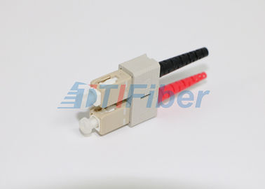 Conectores da fibra ótica do SC/PC para a fibra Patchcords, conectores da fibra multimodo
