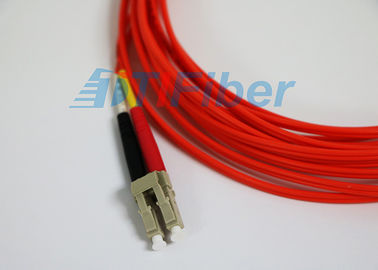62.5 / cabos de remendo frente e verso LC multimodo/UPC da fibra de 125 milímetros ao SC/UPC