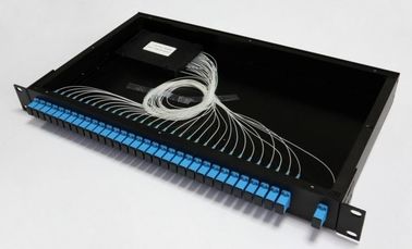 32 painel de remendo de fibra ótica do adaptador MPO do SC do núcleo para a telecomunicação