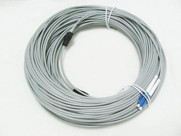 CE de fibra ótica blindado ROHS Certicated do cabo do cabo de remendo da fibra ótica da trança