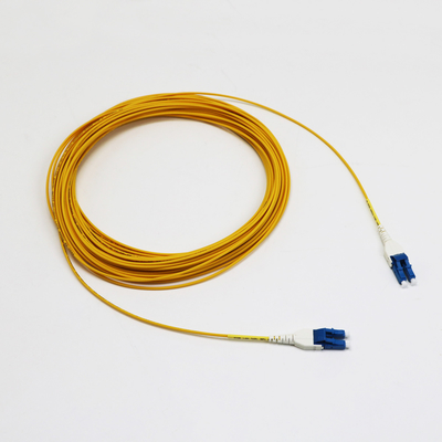 Uniboot LC Fiber Jumper 1M LC UPC para LC UPC Modo único G657.A1 BendInsensível 2mm LSZH Baixa Perda 0,15dB Cordão de Parche de Fibra