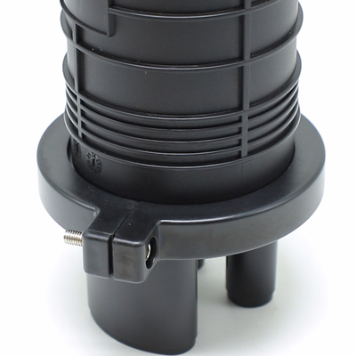 Caixa de Fibra Óptica Dome 12 Núcleo 24 Núcleo 36 Núcleo 1 Entrada 2 Saída ABS Preto Mini Fibra Splice Closure