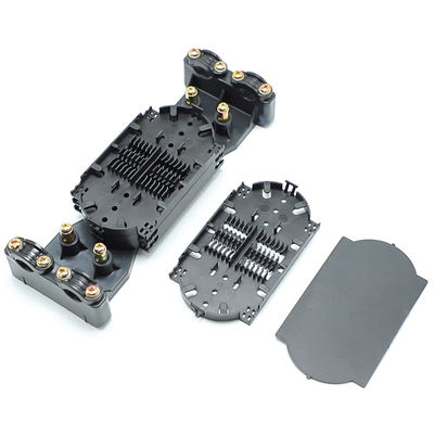 Preço de fábrica Caixa de fibra óptica 12 24 36 Núcleo 2 Input 2 Output Fibra óptica Splice Closure