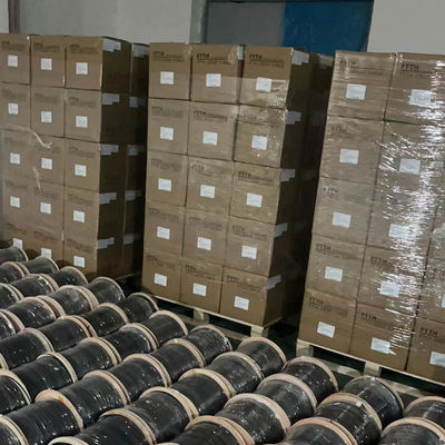 Cabo de Queda FTTH GJYXCH para Exterior/Interior G657A G652D 1 2 Fios Fibra Óptica para Casa Fibra 1km 2km