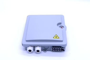 Aprovação material do ISO de 12 ABS do divisor da caixa de distribuição da fibra ótica do ABS dos núcleos