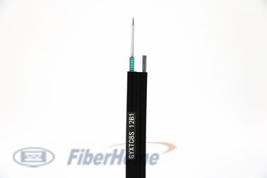 Auto - figura encalhada apoio 8 de cabo de fio da fibra ótica 12 aplicação dos núcleos GYXTC 8S Aeria