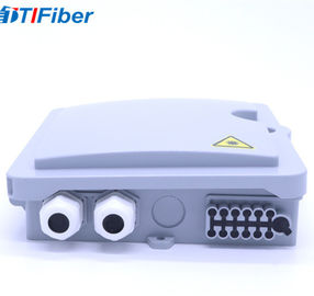 Caixa de distribuição fixada na parede 1X16 da fibra ótica com o divisor/tranças do adaptador do SC