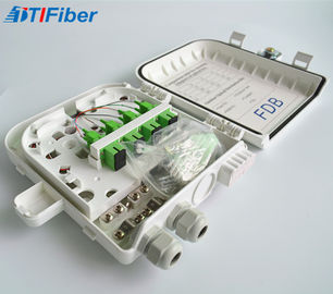 8 adaptador/trança da caixa de distribuição SC/APC da fibra ótica dos portos 10 anos de garantia