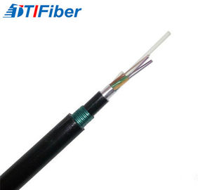 O cabo de fibra ótica dobro do revestimento do PE blindado dirige a ligação exterior enterrada GYFTA53