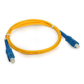 Perda de inserção Singlemode do cabo de remendo da fibra ótica baixa com o conector do SC/LC/ST/FC