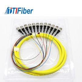 Multi simples da trança alta da fibra ótica da credibilidade - perda de inserção do ST das fibras baixa