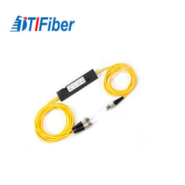 Comprimento de onda de funcionamento largo em forma de caixa do PDL do ABS do divisor da fibra ótica do PLC de FTTH baixo