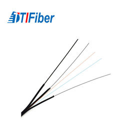 Cabo blindado da fibra ótica do único modo, 1/4 de cabo pendente 1km de Ftth do núcleo personalizado