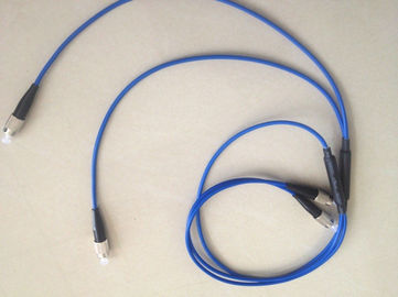 ST/UPC - cabo de remendo blindado interno da fibra óptica do ST com azul, revestimento de LSZH