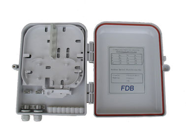 Caixa de distribuição plástica impermeável exterior da fibra óptica para o divisor do PLC
