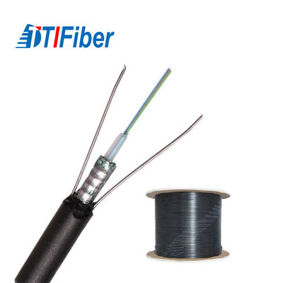 24 cabos de fibra ótica exteriores do núcleo GYXTW Unitube para uma comunicação