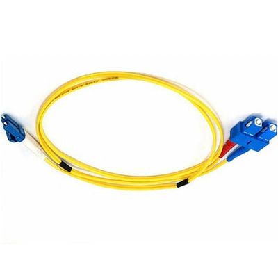 fibra do SC UPC dos 10M 2.0mm - amarelo ótico do cabo G657A1 LSZH do remendo