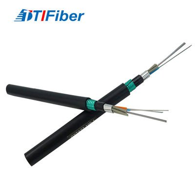 Fibra - fibra do cabo ótico GYTA53 - cabo de fibra ótica enterrado direto do tubo do núcleo do cabo ótico 4