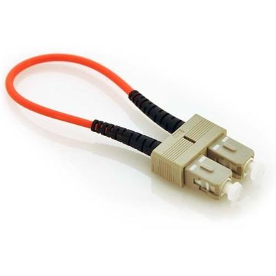 Laço de retorno ótico Lc/Upc ou laço de retorno frente e verso da fibra ótica do único modo do Pvc 9/125 de Lc/Apc