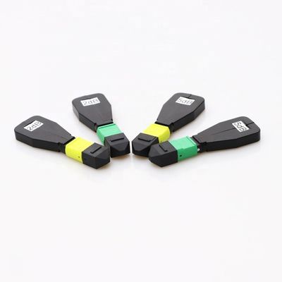 Laço de retorno ótico Lc/Upc ou laço de retorno frente e verso da fibra ótica do único modo do Pvc 9/125 de Lc/Apc