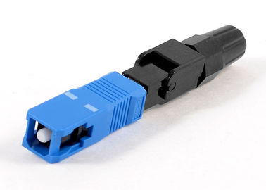 Pre - fibra Pluggable lustrada do SC rapidamente - conectores óticos para a manutenção óptica da rede