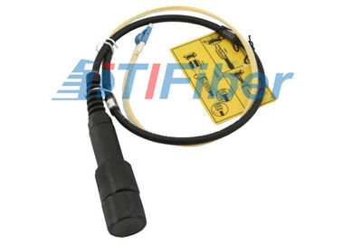 Único modo/cabo de remendo multimodo da fibra óptica de PDLC com cabo exterior impermeável
