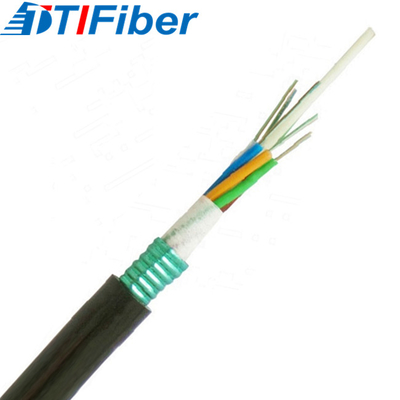 GYFTS 24 retiram o núcleo do cabo enterrado direto Singlemode da fibra de G652D FRP