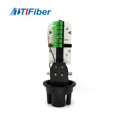 Fechamento 3in 3out da tala da fibra ótica da abóbada de FTTH com adaptador de SC/APC