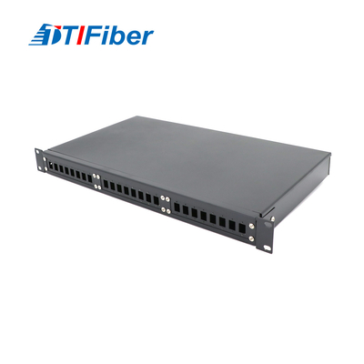 24 do núcleo SC/FC da fibra ótica IU do tipo fixo painel da caixa terminal de remendo da fibra ótica
