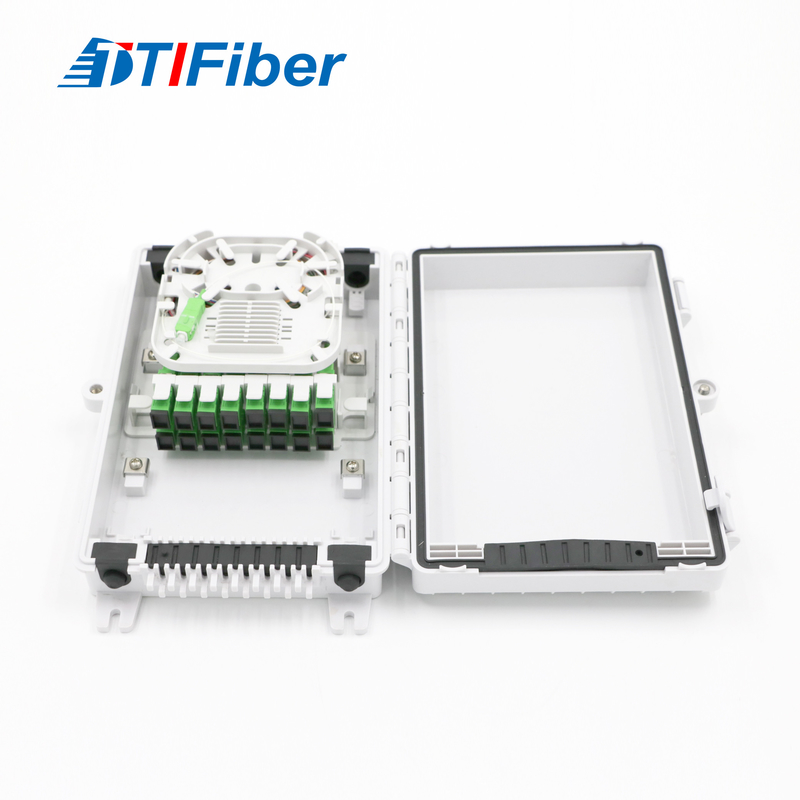 Caixa de distribuição de fibra ótica material 8core exterior do ABS ou do PC 16core 24core